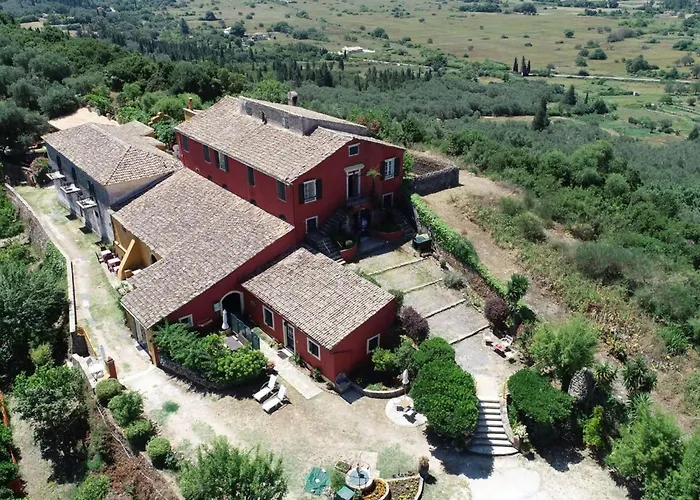 Villa In Paleokastrites With Swimming Pool Near Beaches